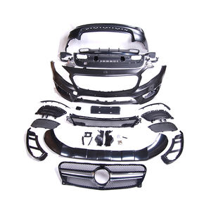 Kit Carrozzeria <span class=keywords><strong>GLA</strong></span> Classe <span class=keywords><strong>X156</strong></span> Stile GLA45 per GLA200 GLA220 GLA260 a GLA45 Paraurti Anteriore Paraurti Posteriore - Product Image 1