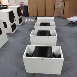 Equipamento de Som Profissional Dual de 10 Polegadas, Alto-falantes de Array Linear Alimentados para Igreja - Product Image 2