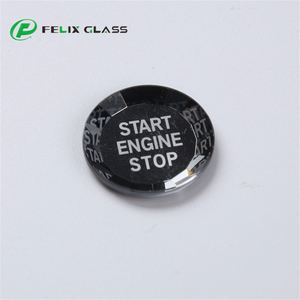 Verre trempé personnalisé avec impression sérigraphique pour bouton de démarrage et d'arrêt du moteur, bouton délicat à pression - Product Image 6