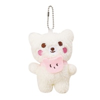 Boneka Beruang Kartun Lucu Tas Ransel Gantungan Ponsel Hadiah Pesta Dekorasi Boneka Kecil Usia 5-7 Tahun Bahan Katun PP