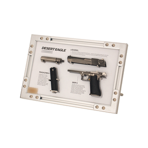 Nhà Máy Giá lắp ráp có thể tháo rời Sa Mạc Đại Bàng đồ chơi súng mô hình máy tính để bàn trang trí khung ảnh kim loại thủ công kim loại đồ trang trí - Product Image 4