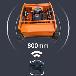 Cortacésped de rueda de Control remoto de grado industrial <span class=keywords><strong>con</strong></span> hoja de 800mm Arrancador eléctrico de corte más rápido para bricolaje - Product Image 4
