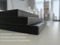 Antibakterielles Hochdruck-Laminat HPL-Blätter leicht zu reinigen wasserdichtes Melamin 25 mm 4 × 8 Platte für Küche und Badezimmer