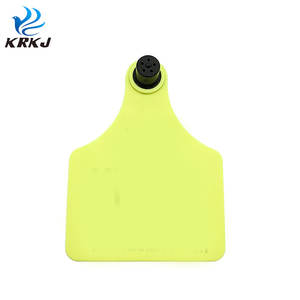 KD503 Etiqueta de oreja asegurada para ganado animal de poliuretano veterinario sin impresión láser hecha en China - Product Image 3