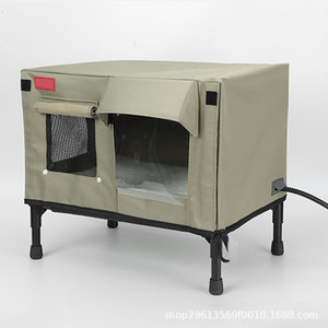 Wasserdichtes, schmutzabweisendes, bissfestes Outdoor-Haustierhaus aus Nylon für Katzen, Hunde und Kaninchen, für alle Jahreszeiten, Montage erforderlich - Product Image 4