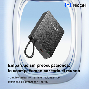 Batería Externa Portátil Magnética Miccell al por Mayor, Carga Rápida de 22.5W, 10000mAh, Incluye <span class=keywords><strong>Cable</strong></span> de Carga <span class=keywords><strong>Tipo</strong></span> <span class=keywords><strong>C</strong></span> - Product Image 5