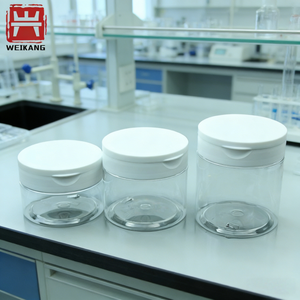 Pot en plastique à large ouverture avec pince, pour compresses humides en PET, avec pince à épiler - Product Image 4