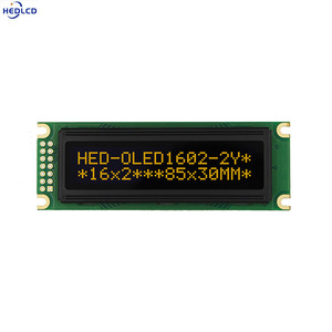 Nhà Sản Xuất Bán 2.7Inch 85*30Mm 1602 <span class=keywords><strong>16X2</strong></span> Nhân Vật <span class=keywords><strong>OLED</strong></span> Hiển Thị Module Với Ws0010 Song Song Cổng Vàng Màu Xanh Lá Cây Trắng Màu Đỏ Phông Chữ - Product Image 5