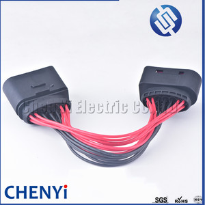 Faro auto Xenon 14 Pin femmina a 14 Pin connettore <span class=keywords><strong>maschio</strong></span> adattatore Pigtail 1 j0973737 1 j0973837 con cavo 20cm spina e gioco - Product Image 4
