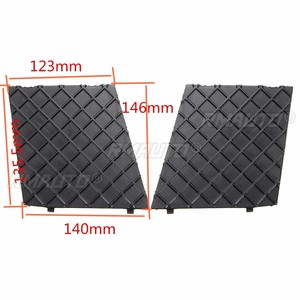 A Pair Black E60 E61 Car Front Bumper Lower <b>Mesh</b> <b>Grill</b> Plate Trim Cover <b>for</b> BMW E60 E61 M 51117897186 51117897184 Bumper Cover - Product Image 5