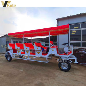 รถม้าไฟฟ้าสำหรับนักท่องเที่ยว  แบบหรูหราสไตล์ยุโรป  ทำจากไฟเบอร์กลาส  สำหรับการเดินทางชมวิวสาธารณะ - Product Image 4