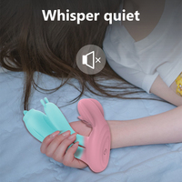 Vibrateur portable contrôlé par application pour femmes, design invisible pour les culottes, avec télécommande Bluetooth et vibrations puissantes