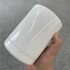 Boule isotherme 10oz en argent thermique, blanc, sublimation, pour bricolage, isolé sous vide, classique, pour impression à chaud - Product Image 5