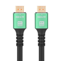 Cable HDMI 2.1 Macho a Macho Sipu, 8K 60Hz 4K 120Hz, Cable UHD Trenzado, Compatible con Video Fire TV, PS4, HDTV, Laptop, Monitor, Computadora, Box