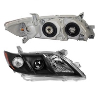Pièces d'auto de voiture directes d'usine phare base noire pour toyota Camry 2006 2007 2008 2009 lampe frontale de voiture CAMRY40 2006-12 8115006C10