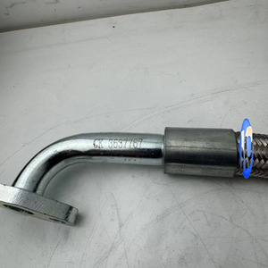 Tuyau de retour d'huile de turbocompresseur 3637767 pour moteur Cummins QSK, pièce de rechange flexible - Product Image 2