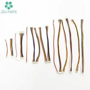 Fabricante Molex JST 1.0 1.25 1.5 2.0 2.54mm Pitch 2p 3p 4p 5p 6p Conectores Cabo OEM Assembly Wire Harness JST Board Cable