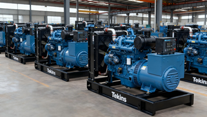 Groupe électrogène diesel 32/34 KW 40/50 KVA <span class=keywords><strong>220V</strong></span> Triphasé Super Silencieux Châssis Ouvert Mobile ATS Alternateur 100% Cuivre - Product Image 4