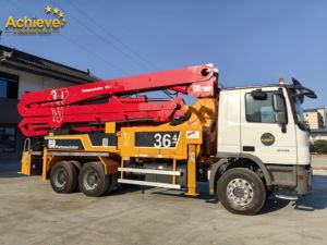 Pompe à béton sur camion M36-4Rz de 36,4 m – Nouveauté, vente chaude - Product Image 4