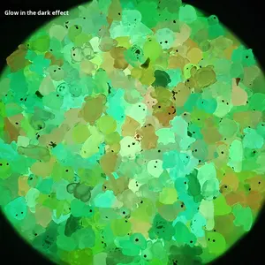 Mini schattige glow-in-the-dark dierenharsmodellen driedimensionaal mysterie blind bag DIY feeëntuin huis micro <span class=keywords><strong>aquarium</strong></span> decoratie - Product Image 3