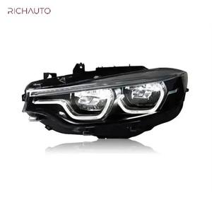 Pour BMW F32 F33 F36 F80 F82 M3 M4 LCI phares LED jaune <span class=keywords><strong>blanc</strong></span> DRL Ikon Style nouvelle condition pour clignotants à brouillard haut bas - Product Image 5