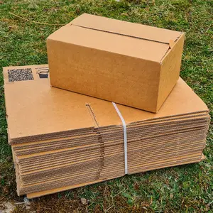 定制包裹包装盒纸质邮件盒包装运输包装牛皮纸礼品盒