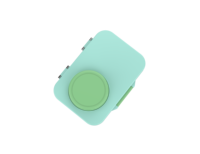 Boîte à lunch bento en acier inoxydable avec plateau intérieur amovible, anti-fuite, sans BPA, compatible micro-ondes, chauffable, qualité alimentaire, 2 compartiments