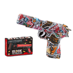 <span class=keywords><strong>Colt</strong></span> estilo grafiti para pistola de juguete, diseño de lanzamiento manual de conchas - Product Image 2