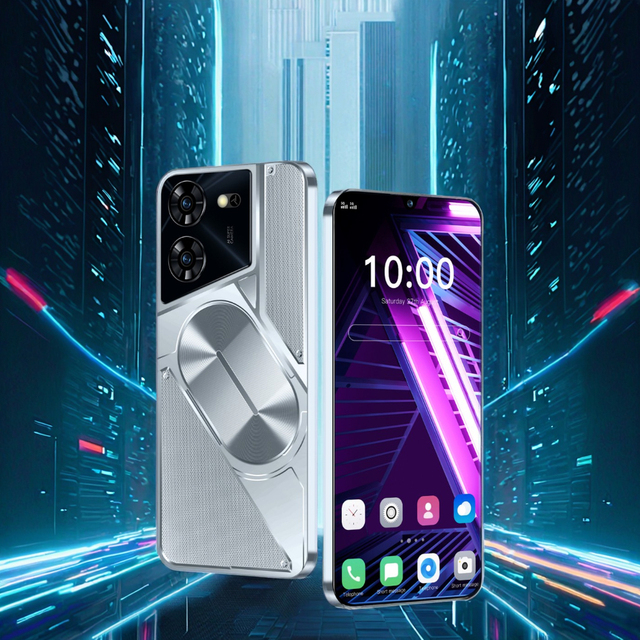 Tecno Pova5pro 2024 Android Smartphone 6.8" HD Display 120Hz Quad-Core 2GB+16GB+128GB Mobile Game Phone English French Dual SIM