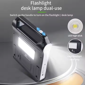 Système de générateur d'énergie solaire portable rechargeable 6V avec chargeur USB et lampe, kit d'énergie solaire domestique - Product Image 4