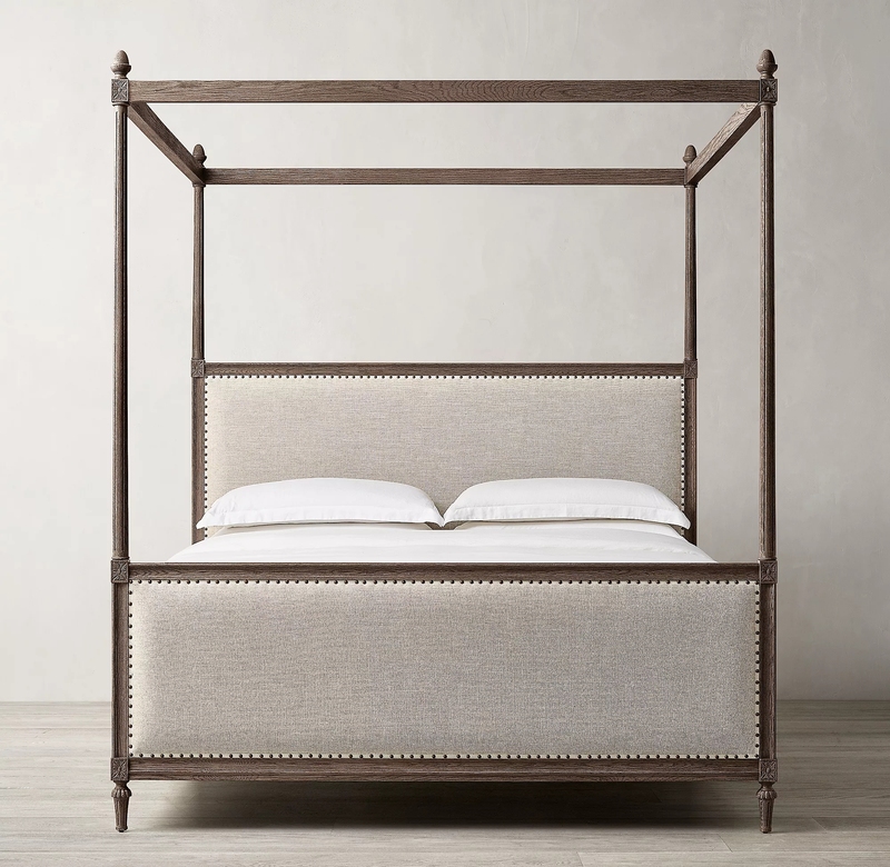 Bedroom Furniture Set Canopy Bed Thick
