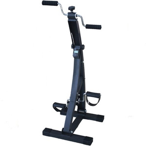 Vélo d'exercice vertical JS708 en acier 40x41x104 cm, pédalier durable pour entraînement fitness à domicile - Product Image 3
