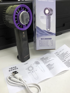 Ventilador portátil mini al por mayor del fabricante con fuerte refrigeración y 120 velocidades de viento, material seguro, carga USB, ventilador de mano - Product Image 6