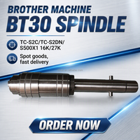 Spindle BT30 TC-S2C 16KRPM, CNC Brother SPINDLE TC-S2DN 27K SPINDLE ASSY S500X1, Tersedia, Suku Cadang Mesin CNC Poros Penjepit