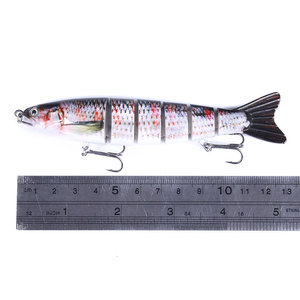 HENG JIA Esca Artificiale in ABS, Esca Finta Biomimetica Stampata per <span class=keywords><strong>Pesca</strong></span> a Spinning Senza Ami - Product Image 2