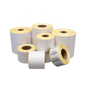 Bao bì dính gửi thư vận chuyển nhãn màu không thấm nước Vòng Fanfold in trực tiếp nhãn dán nhãn nhiệt - Product Image 5