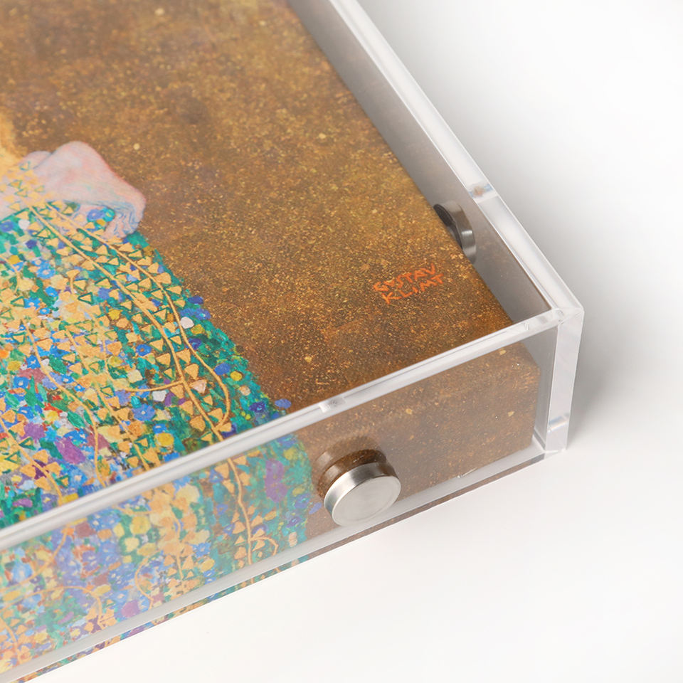 Acrylic Shadowbox Painting - Floater Framed Art Display