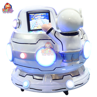 Divertissement pour enfants de haute qualité Tasse rotative à jetons Kiddie Rides avec jeu vidéo à vendre