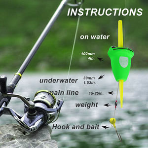 Desain asli hewan terlihat tongkat indikator memancing apung Bobber disesuaikan Bobber memancing busa pelampung memancing - Product Image 6