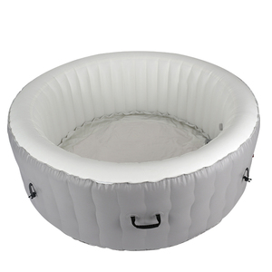 <span class=keywords><strong>Jacuzzi</strong></span> Inflable Portátil de Diseño Moderno para Exteriores con 130 Chorros Relajantes y Función de Masaje - Product Image 4