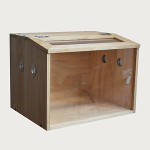 กล่องให้อาหารไก่รูตินทำจาก<span class=keywords><strong>ไม้</strong></span>แข็งใช้เป็นศูนย์บ่มเพาะพิเศษสำหรับสัตว์เลี้ยงหนูแฮมสเตอร์บ้านขนาดเล็กวิลล่า - Product Image 1