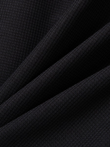 Camisa de manga corta informal con botones de cuatro filas y cuello de polo de punto gofrado de verano para <span class=keywords><strong>hombre</strong></span> - Product Image 6