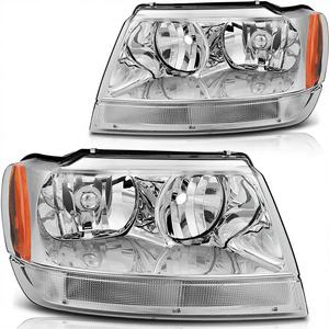 Pour Grand Cherokee 99-04, phare 12V avec placage d'origine et jauge américaine - Product Image 1