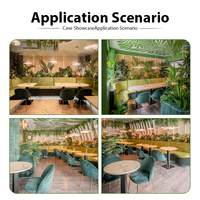 J2S Fournit un Ensemble Table et Chaises de Restaurant en Acier Inoxydable, Écologique, pour Cafés, Bars et Hôtels Modernes – Solution Complète