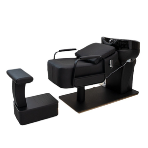 Sillón de Lavado de Cabello de Alta Gama, Moderno y Lujoso para Salón de Belleza, con Lavabo y Unidad de Lavado Trasero - Product Image 6