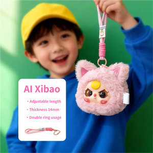 Ours en peluche personnalisé super doux pour enfants, compagnon émotionnel, jouet éducatif interactif vocal IA intelligent, avec fonction anti-stress et finition lavée - Product Image 3