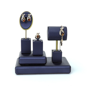 Support d'exposition de bijoux Zebo personnalisé, support d'exposition de bijoux vert avancé, ensemble de support d'exposition de bijoux avec tiroir, support de bijoux pour l'affichage en magasin de bijoux - Product Image 5