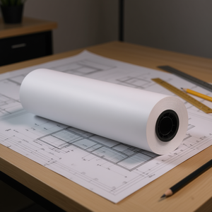 Papel para Plotter de Formato Ancho 24 x 500 Pies 20 Lb Bond para CAD, Ingeniería, Mapas GIS, Uso en Oficinas Arquitectónicas D0100HRI10J - Product Image 2