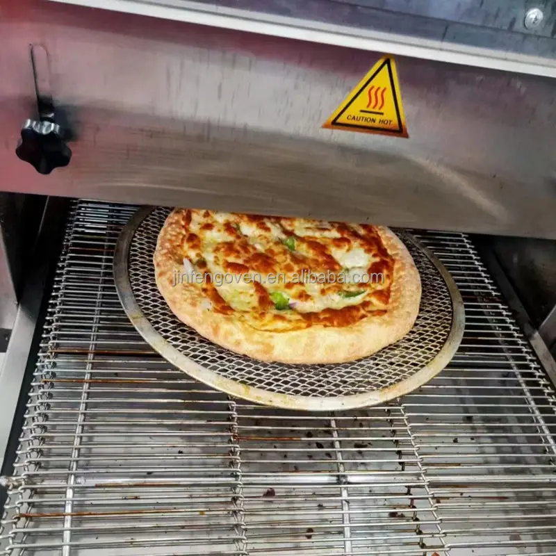 18 inch Commercial Hot Air Convection Gas Conveyor Pizza Oven for Fast Food Restaurant