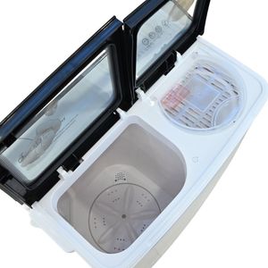 Lavadora semiautomática de doble tina de <span class=keywords><strong>8</strong></span> <span class=keywords><strong>kg</strong></span> con secadora de <span class=keywords><strong>carga</strong></span> <span class=keywords><strong>superior</strong></span> para apartamento, modelo 2026, precio para lavadora pequeña - Product Image 4